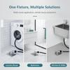 Durable Abs Floor Drain Cover Insect Control Odor Prevention Pipe Connector Bathroom Wash Machine Toilet Sewer