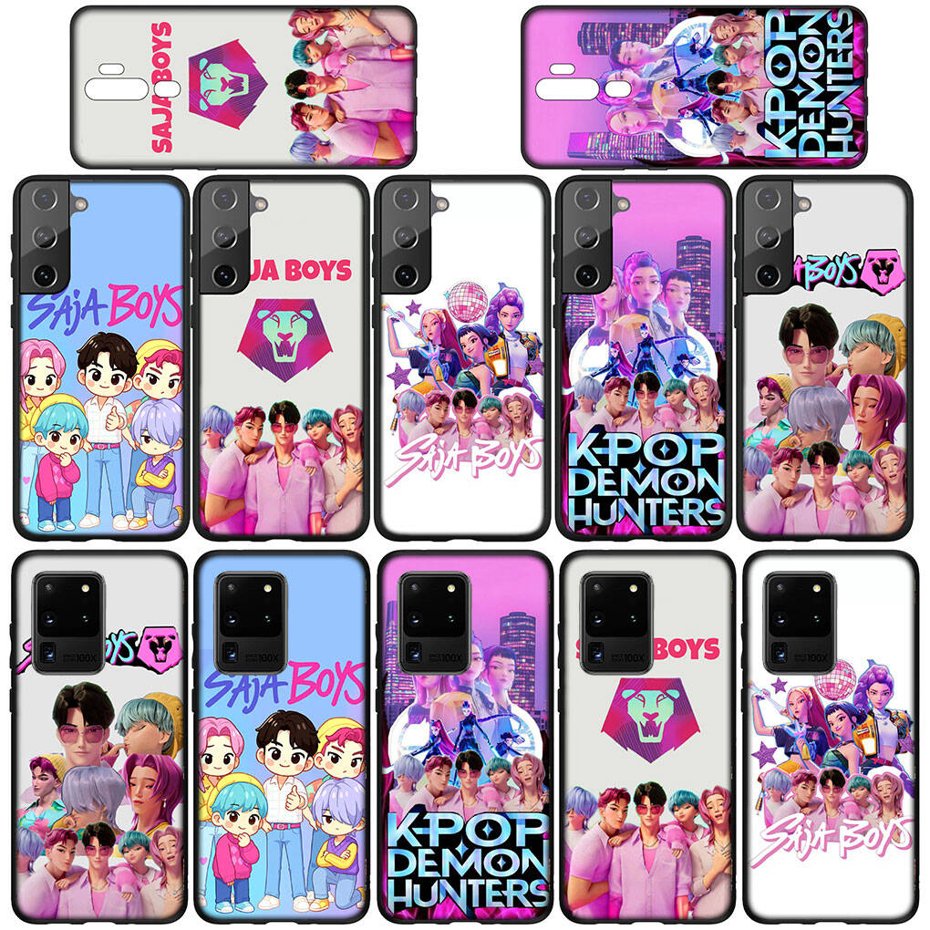 Handyhülle für iPhone 17 16 15 Plus X Huawei P30 P20 Lite Redmi Note 14 12 11 13 Pro Max OPPO A60 A80 A40 A18 KPop Saja Dämonen Jungs Jinu Jäger Hülle