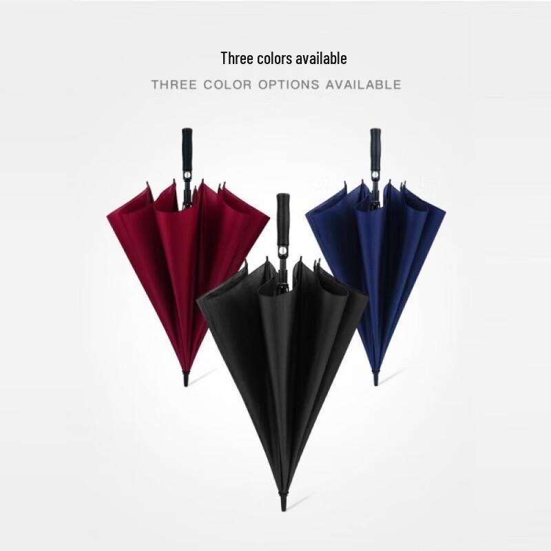 Hongye Extra Großer Automatik-Gerader Geschäftsregenschirm