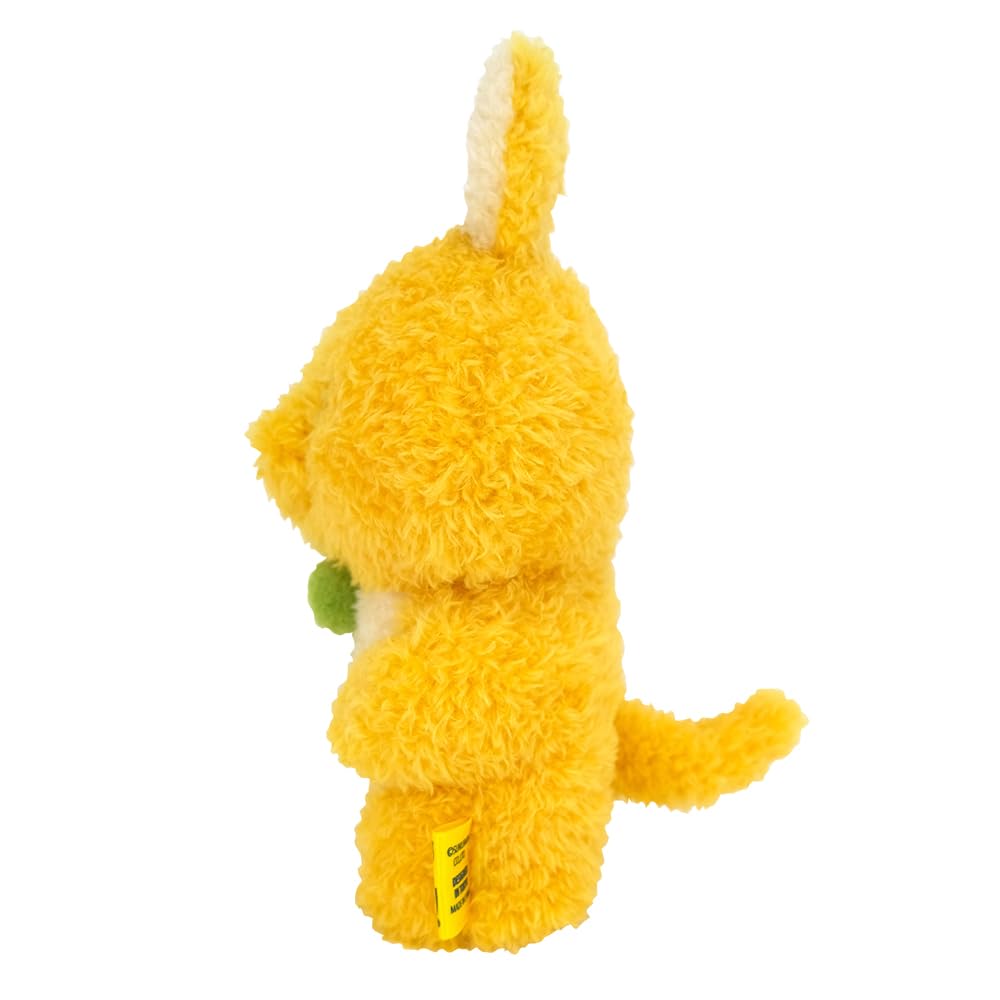 Sunlemon Fluffy Watton S Kangaroo Yellow 11 X 12 X 17cm Plush Toy Cute Kangaroo Animal P-1763