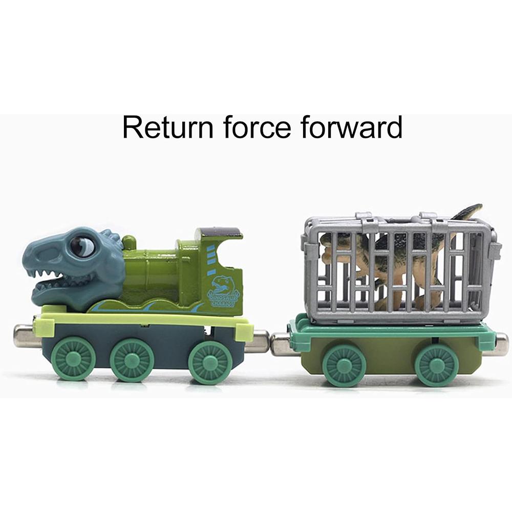 12Pcs Dinosaur Truck Toy, Mini Dinosaur Transport Car Carrier Trains Set Pull Back Monster Trucks for Boys Girls Toddlers Birthday Christmas Toy Gift