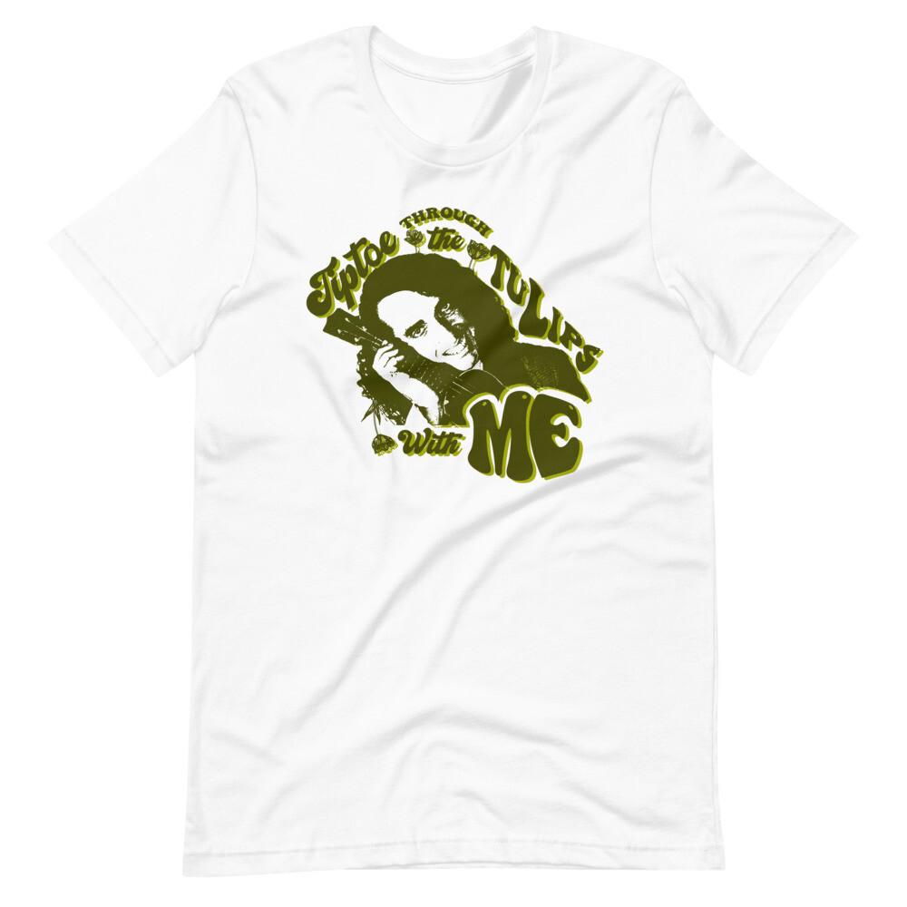TINY TIM Tiptoe Through The Tulips Original Fan Art Tee Graphic Unisex T-Shirt Unisex T-Shirt XXXL