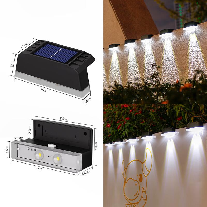 

Waterproof Outdoor LED Step Lights with Convex Mirror