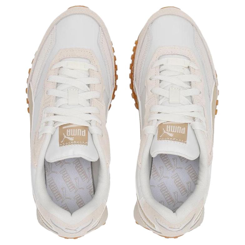 Puma Blktop Rider Nylon LT Unisex White Brown 401440-04