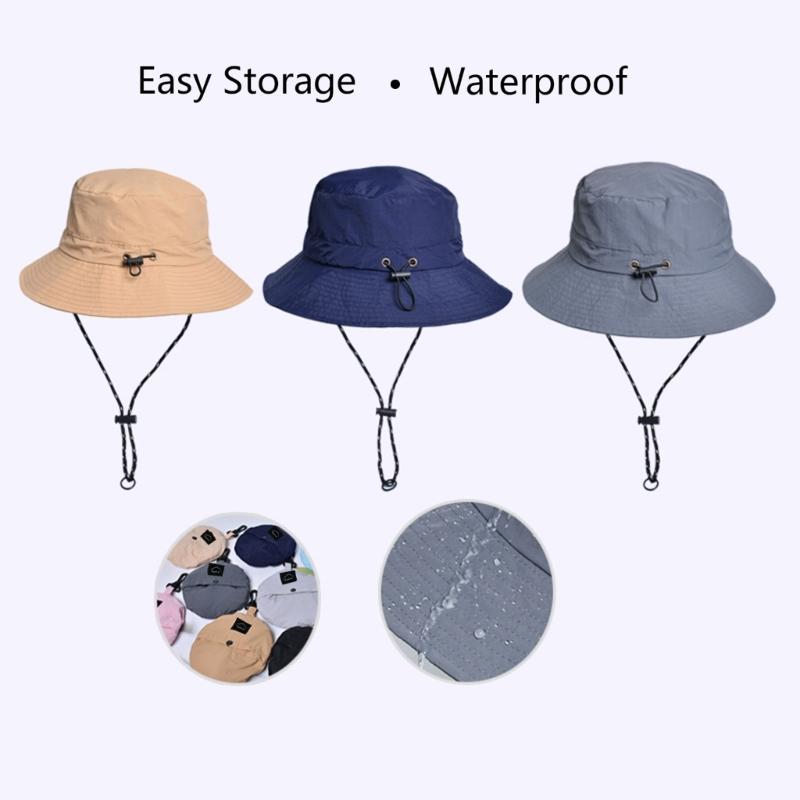Waterproof Sun Hat Hiking Hat Waterproof Fishing Hat Fisherman Hat Bucket Hat