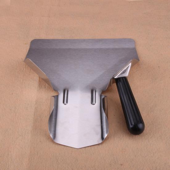 Chip Scoop Anti-rust Thickening Long Lasting French Fry Scoop with Dual Handles for Restaurant