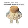 High Quality Foldable Summer Beach Vacation Hat Colorful Lace Straw Sun Hat Uv Resistant Sun Hat