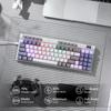 Redragon K655 Wired Mechanical Gaming Keyboard 78 Keys Hot Swap Mechanical Keyboard with Aluminum Cover Board Upgraded Socket and Onboard Keys Quiet