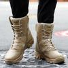 Men Male Masculine Botas Outdoor Leisure Boots Hiking Sneaker Motorcycle Ankle Boots Black Botas Walking Sneaker