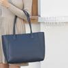 [Guscio Leather] Fine quality genuine leather tote bag unisex ladies men's large capacity A4 / 14 inch PC storage commuting bag Shoulder bag simple