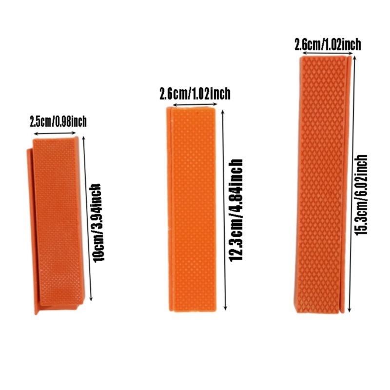 Pack of 2 Nylon Vise Jaw Protectors With Magnetic Base Antislip Pad Shock Absorption Guard For 6Inch Workbench Vise