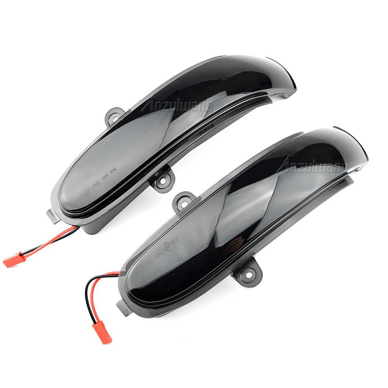 For Mercedes Benz C Class W203 S203 CL203 2001-2007 Dynamic Turn Signal LED Side Mirror Indicator Blinker Sequential Light