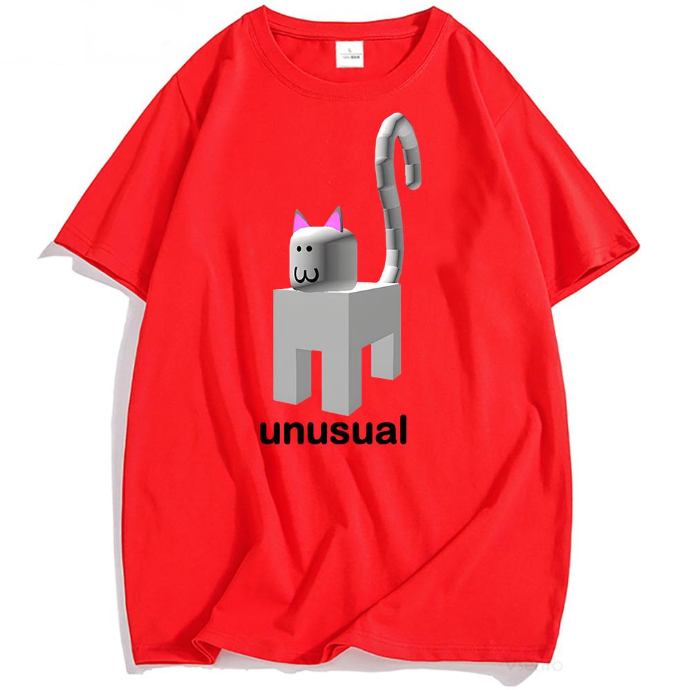 Unusual Cat Meme T-shirt Men Women Clothing Casual Short Sleeve O-neck Tshirts Unisex Streetwear Funny Graphic T Shirt