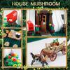 2233PCS Mushroom House Building Blocks,Creative Ideals Treehouse Building Blocks, Best Present for 6+ Boys, Girls or Adults