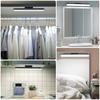 LED Touch Table Lamp Dimmable Mirror Lights 5 Colors Adjustable Makeup Light Rechargeable Under Cabinet Led Lights for Reading Cabinet Mirror Bedside