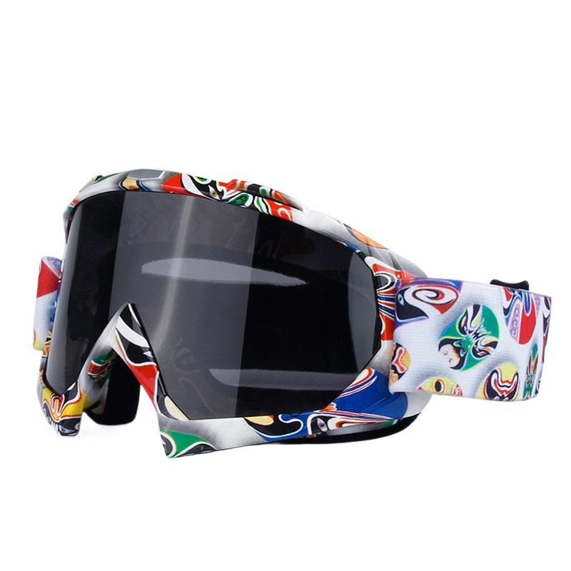 Outdoor Motorcycle Goggles Riding Glasses Helmet Off-Road Harley Vintage Windproof Dust Goggles