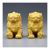 Shinto Altar for Sacred Tools, Lion Guardian Dog, 6cm, Wooden, Top Dog, Feng Shui Figurine, Ward Off Evil Spirits, Amulet, Feng Shui Goods, Shisa