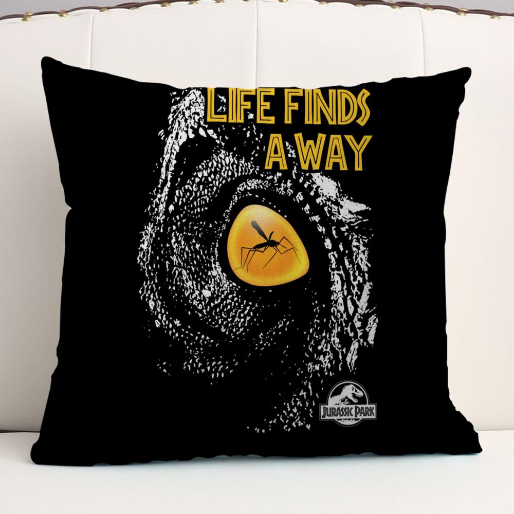 J-Jurassic Park Cushion Cover Pillowcase Upholstery Sofa Throw Pillow Home Decor Pillowcas
