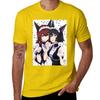 Steins;Gate - Makise Kurisu & Shiina Mayuri T-Shirt anime tops blacks mens cotton t shirts