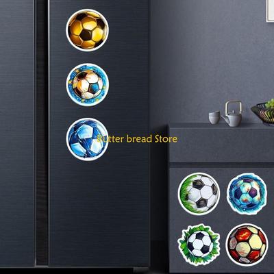 W89C 200Pcs Kids Sports Stickers Sport Stickers Football Stickers Football Decals