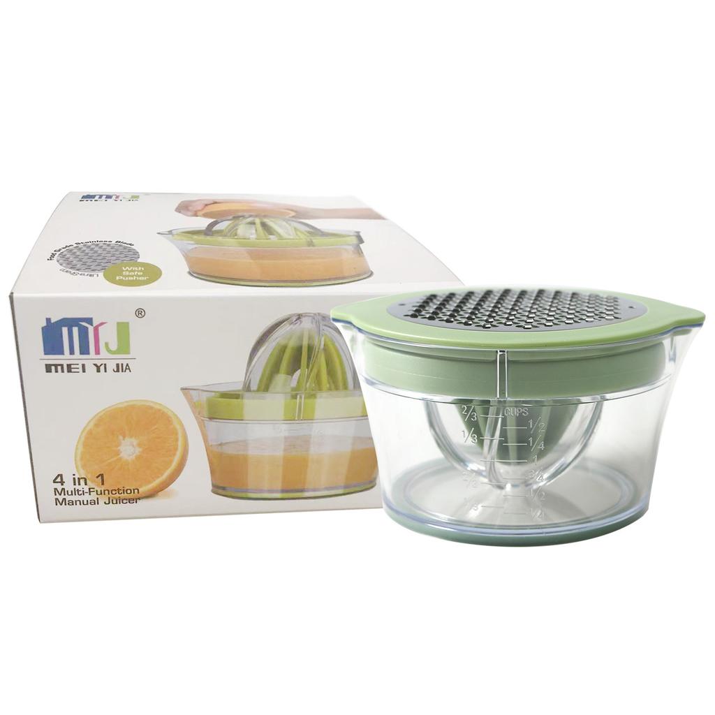 Manual Juicer Portable Multifunctional Hand Press Juicer for Fruits and Vegetables Home Outdoor Stall Fruit Juice Making Tool