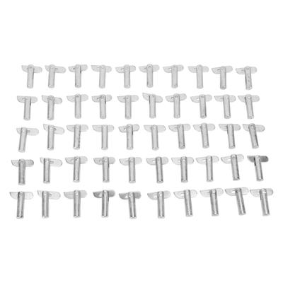 50Pcs Mobile Scaffolding Joint Connecter Point Bar Galvanized Scaffolding Locating Connecting Rod Pins Dowel