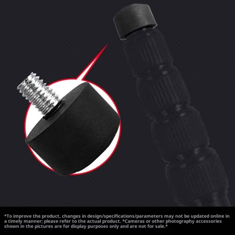 Hot 1Pc Universal Anti-slip Rubber Foot Pad Feet Spike 3/8 Inch 1/4 Inch M8 Photography Accessories For Tripod Monopod