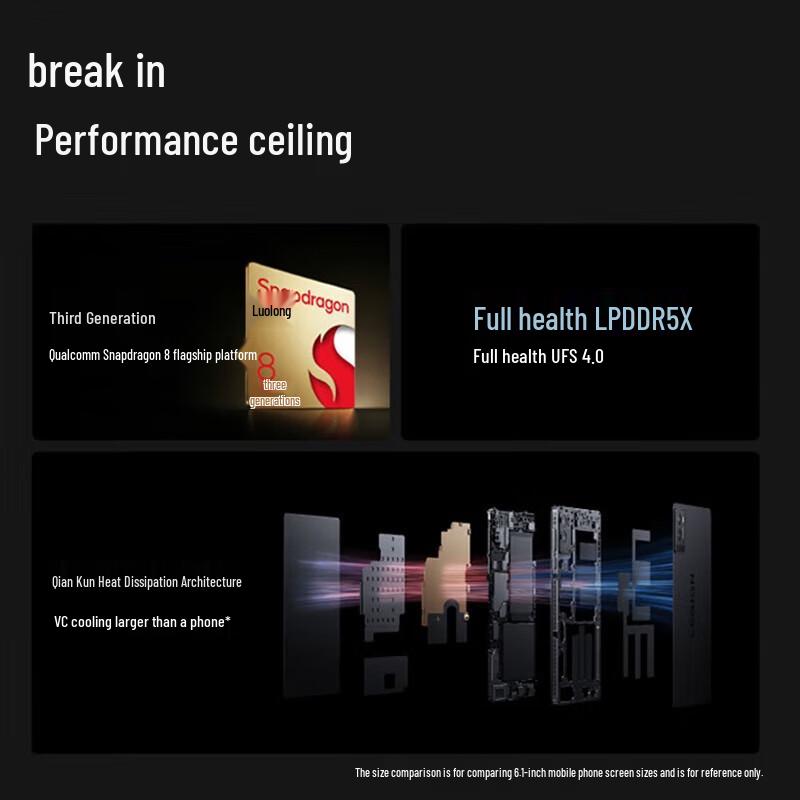 Lenovo Legion Y700 8.8" Gaming Tablet (Snapdragon 8 Gen3, 16GB+512GB, Wi-Fi) with Protective Clip Set (CN Version)