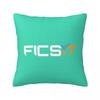 FICSIT Satisfactory Logo Square Pillowcase Cushion Cover Pillow Case Throw Pillow Cover for Home Bedroom Car