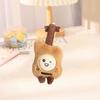 Musical Instrument Guitar Plush Key Rings Violin Guitar Plush Keychain  Car Key