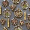 New 10 Pcs/Set Geometric Metal Pendant Frames Set DIY Pendant Making Epoxy Resin UV Crystal Molds For Jewelry Necklace