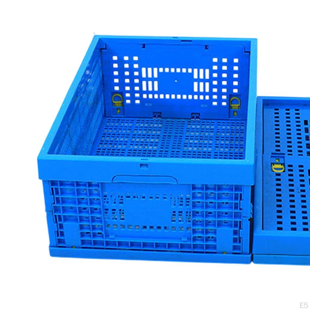Foldable Storage Bin Container Basket Fruits and Vegetables Box for Camping