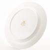 NARUMI Royal Court Simple Dinner Dishwasher Made In Plate, 25cm, White, Plate, Rim, Microwaveable, Safe, Japan, 9265-1672