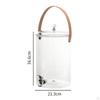 Beverage Dispenser with Spigot and Filtering Beverage Liquid Drink Container