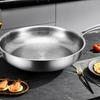 Titaniums Nonstick Frying Cooking Pan Set With Lid And Spatula Scratch Resistant Cookware For Multiple Stovetops