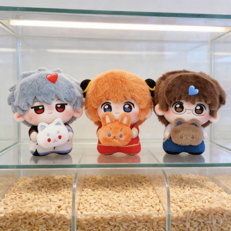 Gintama Plush Doll With Cotton Filling For Collectors And Kids