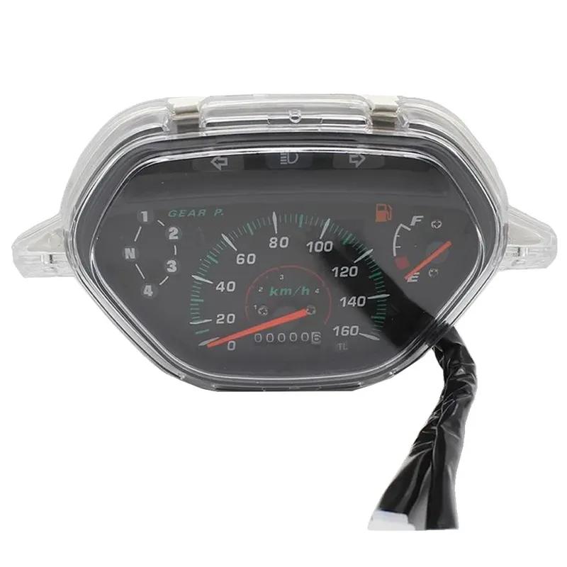 Motorcycle Dashboard Curved Odometer Motorcycle Dashboard Instrument Panel Easy Installation Direct Installation