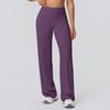 Naked tight yoga pants high waist hip lift straight pants loose and thin outdoor sports running fitness trousers