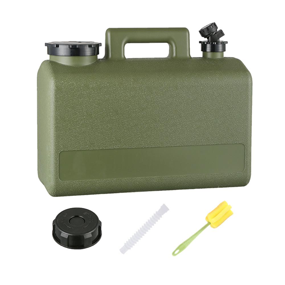 20L Camping Water Bucket Big Capacity Portable Drinking Water Canister with Faucet No Leakage for Outdoor Travel Driving Hiking