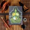 Vintage Leather Mother Goddess Journal For Men Women Traveling Sketchbook