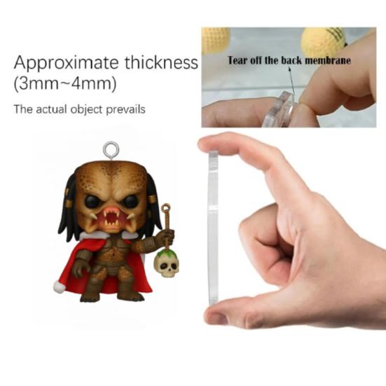 Meeresglas Vogel Adventskalender 2025 24-Tage Weihnachts-Countdown-Box mit Acryl-Vogelornamenten Einzigartiges Weihnachtsgeschenk für Naturliebhaber