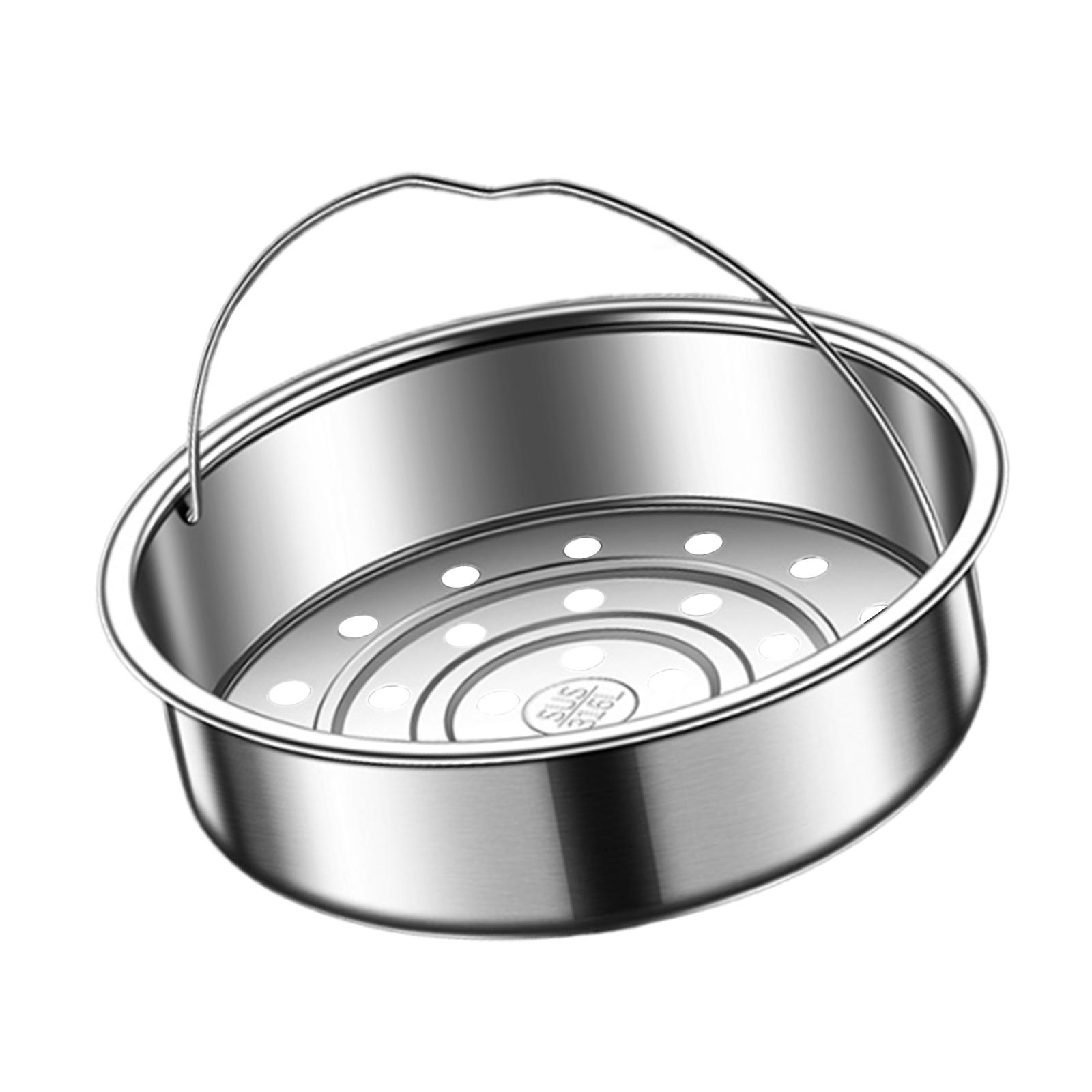 

316 Stainless Steel Steaming Basket Steamers Insert for Cooking Vegetables Meats Multifunctional Steam Pots Rack S