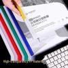 A4 Thickened Transparent Lever Arch File Folder - Multilayer Document Holder for Test Papers