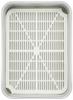 Akao Aluminum PP Bat with Lid Large Aluminum Alloy Japan AHT541 (With Drainboard) (Alumite), Lid/Drainboard (Polypropylene)