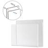 Clear Acrylic Magazine Wall Holder Space Saving Organizers for Books and Documents