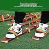 Teamwork Wooden Clogs for Plank Racing - Fun Sports Props