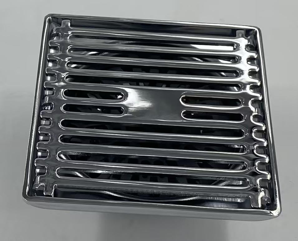 Modernes Design Badezimmer Küche Quadratisch Edelstahl 201 Bodenablauf 10cm*10cm
