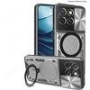 Slide Lens Armor Funda for Honor X6C 4G Case for Honor X8C X6B X8B 200 Smart Play 60 Plus Case Magnetic Ring Stand Holder Cover