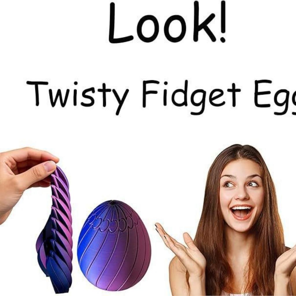 3D Printed Toy Stress Egg