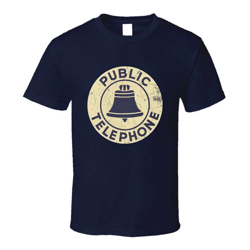 Public Telephone T Shirt S разноцветный